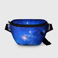 Поясная сумка Бескрайний космос, цвет: 3D-принт