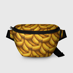 Поясная сумка Сочная текстура из бананов