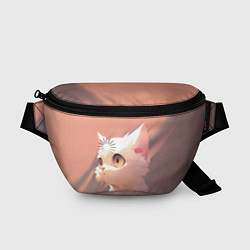 Поясная сумка Аниме Кот с загрузкой, цвет: 3D-принт