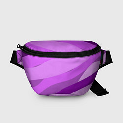 Поясная сумка Сиреневый вечер, цвет: 3D-принт