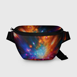 Поясная сумка Космическая многомерность, цвет: 3D-принт