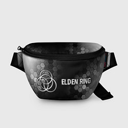 Поясная сумка Elden Ring glitch на темном фоне: надпись и символ