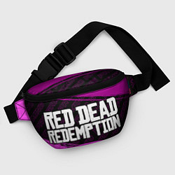 Поясная сумка Red Dead Redemption pro gaming: надпись и символ, цвет: 3D-принт — фото 2