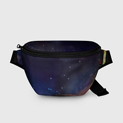 Поясная сумка Космическое полотно, цвет: 3D-принт