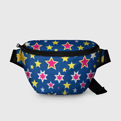 Поясная сумка Звёзды разных цветов