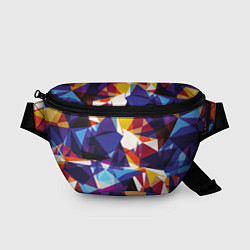 Поясная сумка Мозаичный узор, цвет: 3D-принт