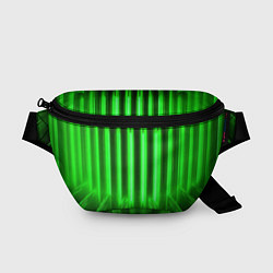 Поясная сумка Зеленые неоновый световой фон