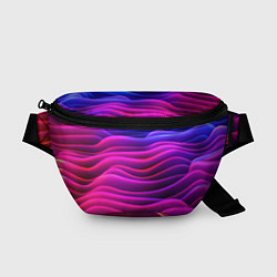 Поясная сумка Сине-фиолетовый градиент