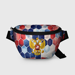 Поясная сумка Герб России объемные плиты