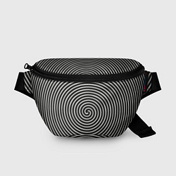 Поясная сумка Оптическая иллюзия спираль, цвет: 3D-принт