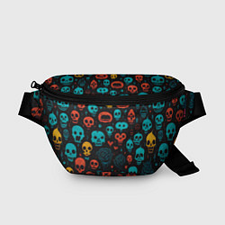 Поясная сумка Skull party, цвет: 3D-принт