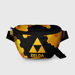 Поясная сумка Zelda - gold gradient