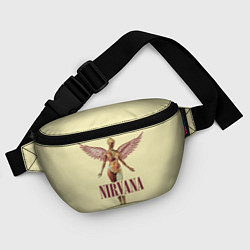 Поясная сумка Nirvana - In utero, цвет: 3D-принт — фото 2