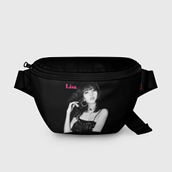 Поясная сумка Blackpink lovely Lisa, цвет: 3D-принт