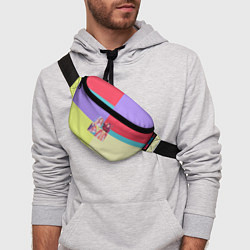 Поясная сумка Блек Пинк - разноцветный, цвет: 3D-принт — фото 2