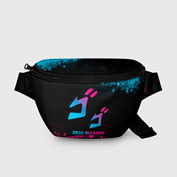 Поясная сумка JoJo Bizarre Adventure - neon gradient, цвет: 3D-принт