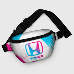 Поясная сумка Honda neon gradient style, цвет: 3D-принт — фото 2