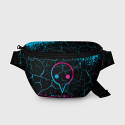 Поясная сумка Evangelion - neon gradient, цвет: 3D-принт