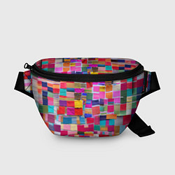 Поясная сумка Разноцветные лоскутки