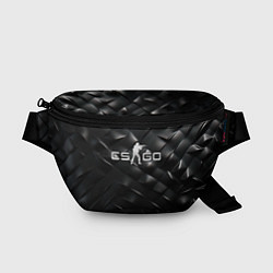 Поясная сумка CS GO black chrome, цвет: 3D-принт