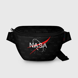 Поясная сумка Nasa dark metter, цвет: 3D-принт