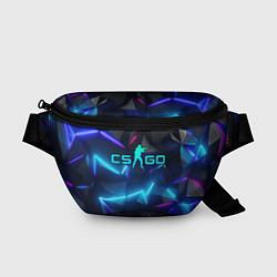 Поясная сумка CS GO neon style, цвет: 3D-принт