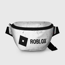 Поясная сумка Roblox glitch на светлом фоне: надпись и символ