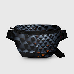 Поясная сумка Объемные углы, цвет: 3D-принт
