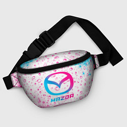 Поясная сумка Mazda neon gradient style, цвет: 3D-принт — фото 2