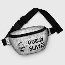 Поясная сумка Goblin Slayer glitch на светлом фоне: надпись и си, цвет: 3D-принт — фото 2