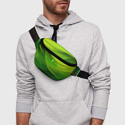 Поясная сумка CSGO green logo, цвет: 3D-принт — фото 2