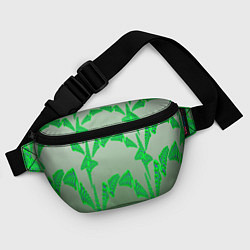 Поясная сумка Растительный паттерн, цвет: 3D-принт — фото 2