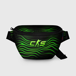Поясная сумка CS2 green logo, цвет: 3D-принт