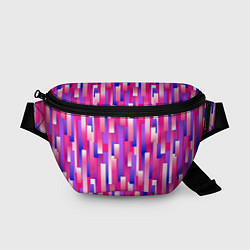 Поясная сумка Градиентные прямоугольники, цвет: 3D-принт