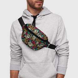 Поясная сумка A pattern for a hipster, цвет: 3D-принт — фото 2