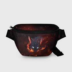 Поясная сумка Дракон кот