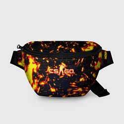 Поясная сумка Cs go огненные стиль