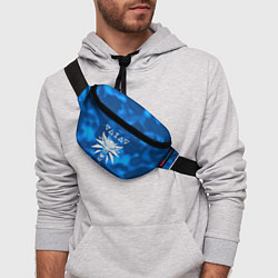 Поясная сумка Геральт из ривии лого охотника, цвет: 3D-принт — фото 2