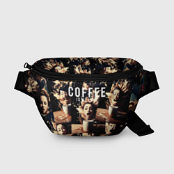 Поясная сумка Кофе моя любовь и страсть