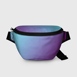 Поясная сумка Градиент - слива в небе, цвет: 3D-принт