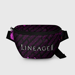Поясная сумка Lineage 2 pro gaming по-горизонтали, цвет: 3D-принт
