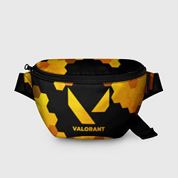 Поясная сумка Valorant - gold gradient, цвет: 3D-принт