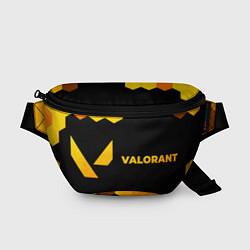 Поясная сумка Valorant - gold gradient по-горизонтали