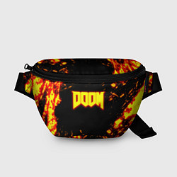 Поясная сумка Doom огненный марс
