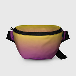 Поясная сумка Желто-фиолетовый градиент