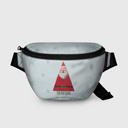 Поясная сумка Санта 2024, цвет: 3D-принт