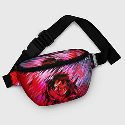 Поясная сумка Танджиро и Незуко, цвет: 3D-принт — фото 2