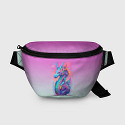 Поясная сумка Funny dragon - ai art, цвет: 3D-принт