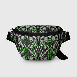 Поясная сумка Зелёная кибернетическая броня, цвет: 3D-принт