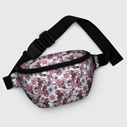 Поясная сумка Карпы кои и лилии, цвет: 3D-принт — фото 2